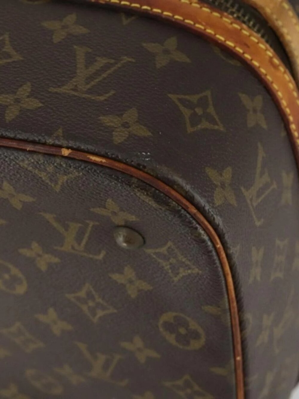 LOUIS VUITTON Monogram Sac Sports Boston Bag M41444 LV Auth 158448 - Picture 3 of 16